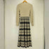 BLUE EAST チェックジャガードニットワンピース レディース ONE SIZE
