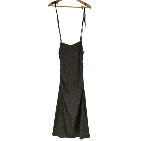 EIMY ISTOIRE cherry pattern キャミワンピース レディース import:XS