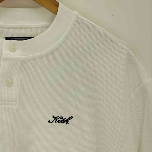 キス KITH Seersucker Pearson Henley Pullover シアサッカー ピアソン ヘンリープルオーバー メンズ XS