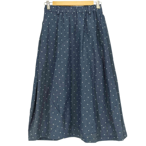 コットンハウスアヤ Cotton House Aya コットン100% ドット 台形 スカート レディース JPN:M