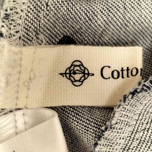 コットンハウスアヤ Cotton House Aya コットン100% ドット 台形 スカート レディース JPN:M