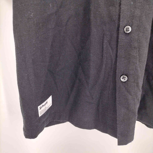ショット Schott HV PLAIN WORK SHIRT ヘンプビスコース プレーン ワークシャツ メンズ M