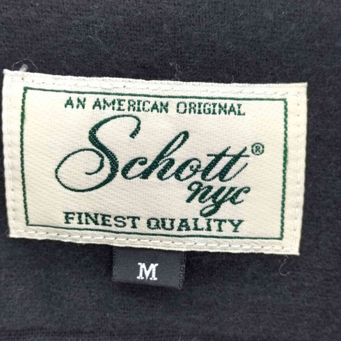 ショット Schott HV PLAIN WORK SHIRT ヘンプビスコース プレーン ワークシャツ メンズ M