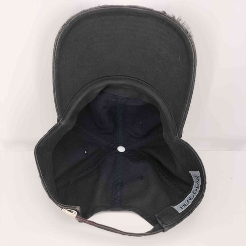 グッドイナフ GOODENOUGH 00s HEAD GEAR ヴィンテージ加工 ロゴパッチ 6パネル キャップ メンズ