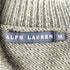 ラルフローレン RALPH LAUREN 90-00S ローゲージ ウール 半袖 ポロ ニット レディース import:M