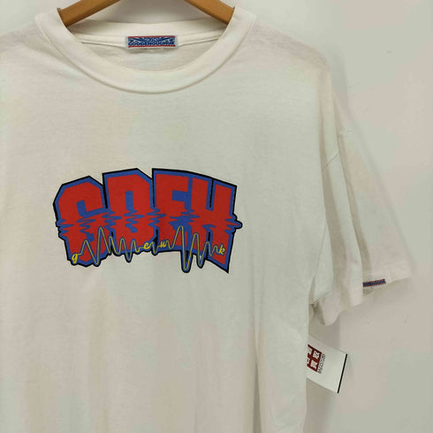グッドイナフ GOODENOUGH GOODENOUGH UK 90s トライバルタグ GDEH サウンド プリント Tシャツ メンズ JPN:L