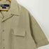 ポロバイラルフローレン Polo by RALPH LAUREN ポニー無し レーヨン リネン オープンカラー 半袖 シャツ ボックスシルエット メンズ import:XL