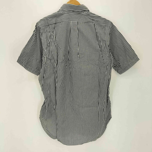 インディヴィジュアライズドシャツ individualized shirts USA製 SLIM FIT ストライプ 半袖シャツ メンズ 15 1/2