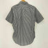 インディヴィジュアライズドシャツ individualized shirts USA製 SLIM FIT ストライプ 半袖シャツ メンズ 15 1/2