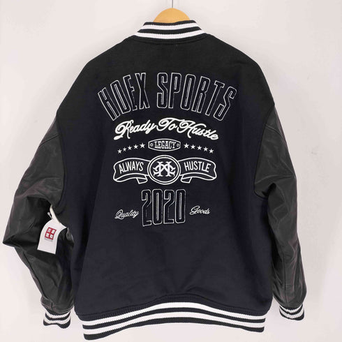 HDEX エイチデックス Padded Varsity Wool Jacket Black バーシティウールジャケット メンズ L
