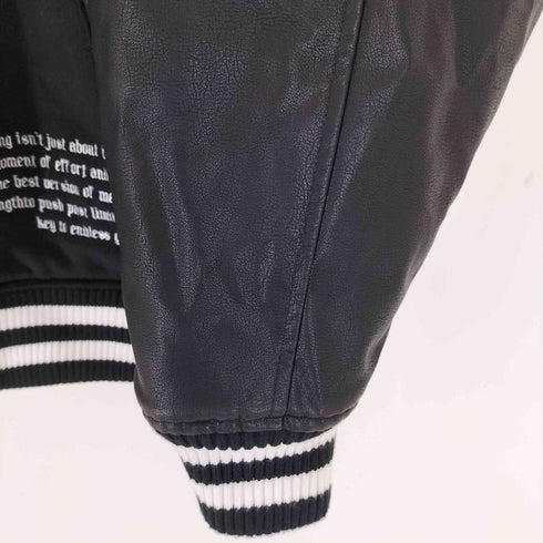 HDEX エイチデックス Padded Varsity Wool Jacket Black バーシティウールジャケット メンズ L