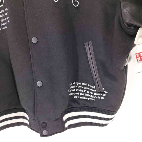 HDEX エイチデックス Padded Varsity Wool Jacket Black バーシティウールジャケット メンズ L