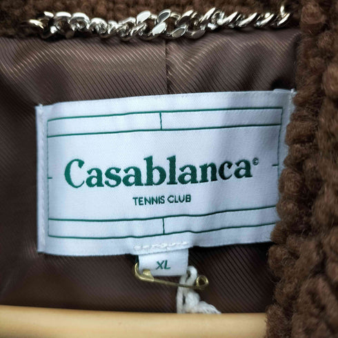カサブランカ Casablanca 23AW Recycled Polyester Shearling Robe メンズ import:XL