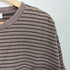 モンキータイム MONKEY TIME 25SS アシッドウォッシュ ボーダー Tシャツ メンズ JPN:XL