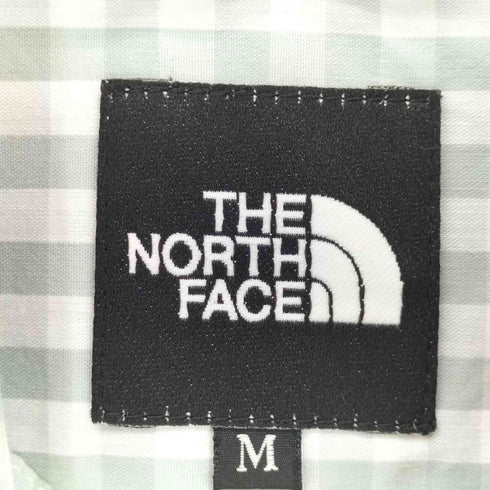ザノースフェイス THE NORTH FACE ギンガムチェック 半袖シャツ メンズ M