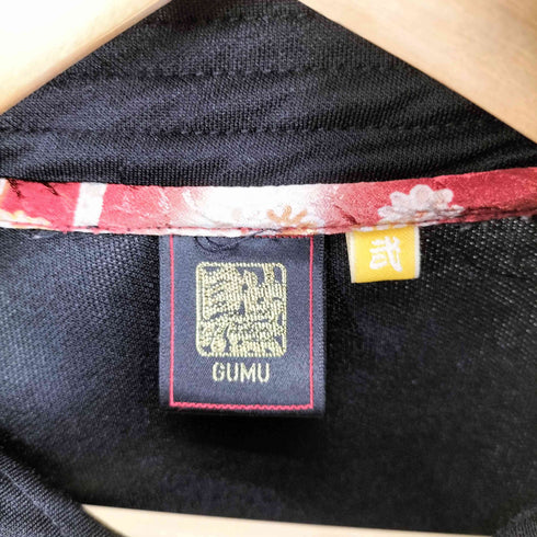 具夢 GUMU ぐむ 和柄 桜 ジャージ トラックジャケット メンズ 2