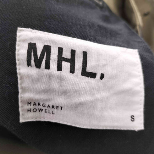 エムエイチエル MHL. ORGANIC COTTON GABARDINE オーガニックコットン ギャバジン パンツ メンズ JPN:S