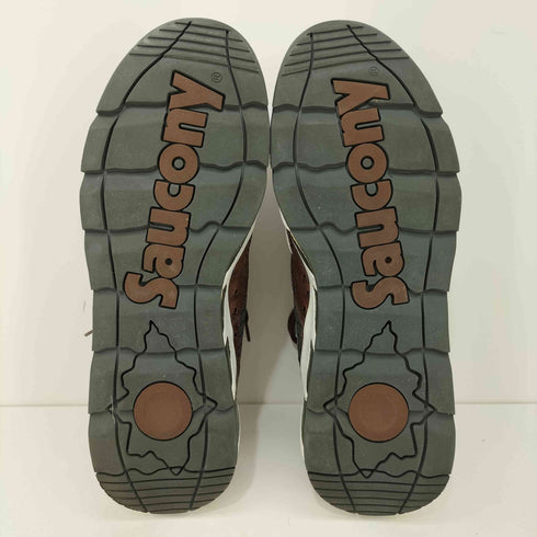サッカニー SAUCONY オーストリッチレザー ローカットスニーカー メンズ JPN:26.5