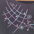 ハートイッセイミヤケ Haat ISSEY MIYAKE ビーズ刺繍 クルーネック 半袖 Tシャツ レディース JPN:2