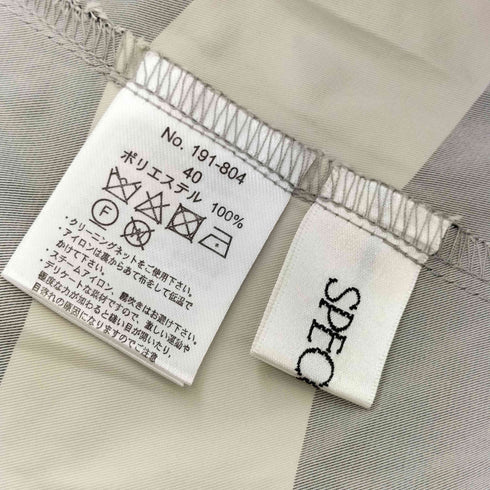 スペッシオ SPECCHIO ハイカウントタフタ 4WAYフーデッドコート レディース JPN:40
