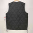 タイオン TAION V NECK ZIP VEST Vネック ジップ ベスト インナーダウン メンズ JPN:L
