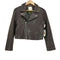 チーク cheek lamb leather ラムレザー 山羊革 ダブル ライダース ジャケット レディース M