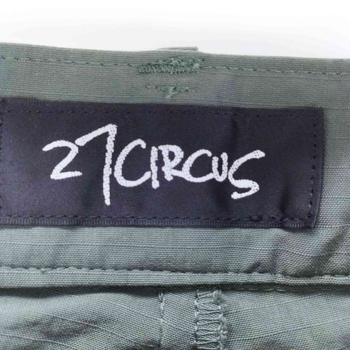 27CIRCUS 27サーカス ナイロン カーゴパンツ メンズ L