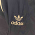 アディダス adidas デサント製 スリーストライプ ナイロンフード付ジャケット レディース JPN:M