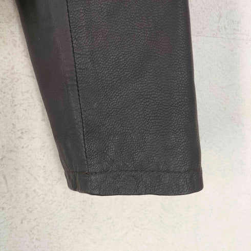 SOLO/PLUS ソロプラス lamb leather ラムレザー 羊革 スタンドカラー ダブル ライダース ジャケット レディース 38