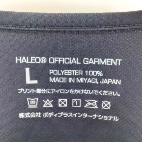 HALEO ハレオ スモールロゴ プリント メッシュ タンクトップ メンズ L