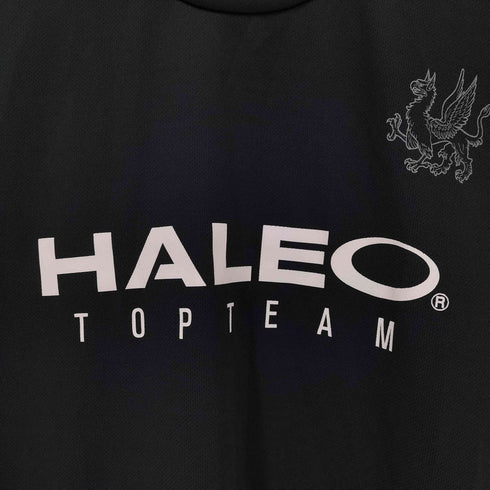 HALEO ハレオ ロゴ プリント メッシュ 半袖 Tシャツ メンズ L