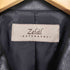 モトマチゼラール MOTOMACHI Zelal lamb Leather ラムレザー 羊革 比翼 レザー ハーフコート レディース 9AR