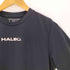 HALEO ハレオ スモール ロゴ プリント メッシュ 半袖 Tシャツ メンズ L