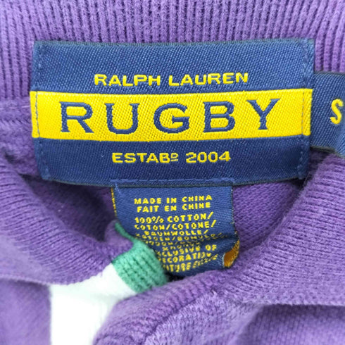 ラグビーラルフローレン Rugby Ralph Lauren オールドイングリッシュ ワッペン エンブレム 刺繍 ポロシャツ メンズ import:S