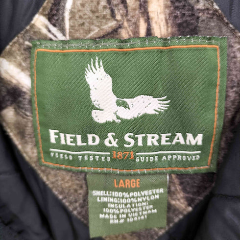 フイールドアンドストリーム FIELD&STREAM リアルツリー 中綿 ジャケット メンズ import:L