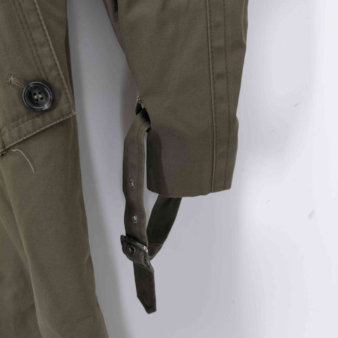 GQ men's wear 裏地チェック トレンチコート レディース JPN:M