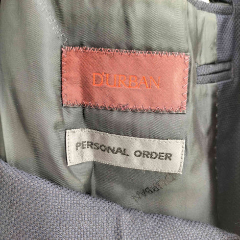 ダーバン DURBAN ウールシルク 2Bテーラードジャケット PERSONAL ORDER メンズ 168
