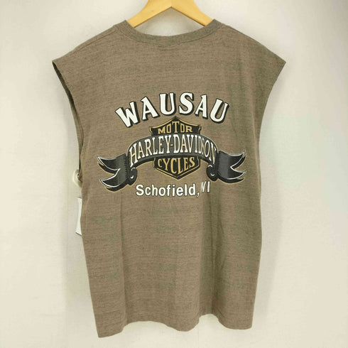 ハーレーダビッドソン HARLEY-DAVIDSON USA製 ロゴプリント タンクトップ メンズ import:M