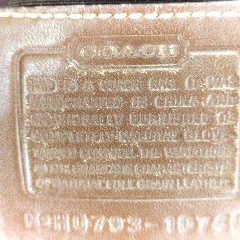 コーチ COACH 00S レザー ショルダー バッグ レディース