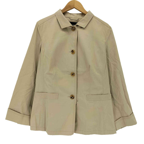 バーバリーロンドン BURBERRY LONDON スタンドカラー ショートコート レディース 48