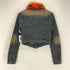 Zoo jean ズージーンズ ファー デニム トラッカー ジャケット Y2K レディース 40