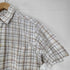 カンサイヤマモト KANSAI YAMAMOTO HOMME リネン混 チェック 半袖 シャツ メンズ M