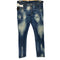ディースクエアード DSQUARED2 SKATER JEAN ダメージ加工 ペイント スキニー デニムパンツ メンズ JPN:46
