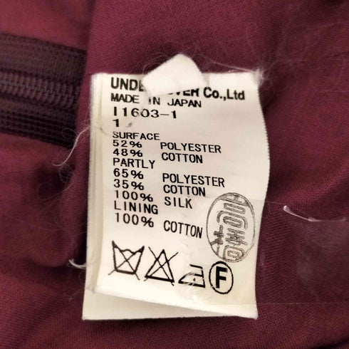 アンダーカバー UNDERCOVER 12SS openstrings オープンストリングス期 総柄 前後切替 プリーツキャミワンピース レディース 1