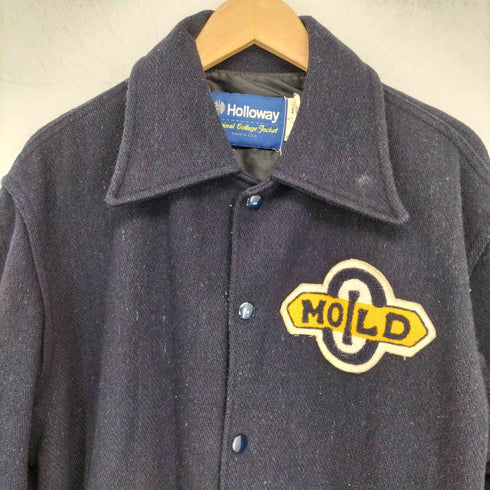 ホロウェイ HOLLOWAY USA製 ウールスタジャン メンズ US:40