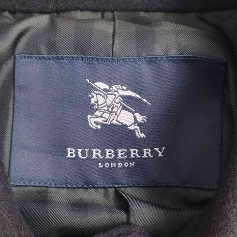 バーバリーロンドン BURBERRY LONDON 裏地ノバチェック カシミア アンゴラ ステンカラ ーコート メンズ import:S