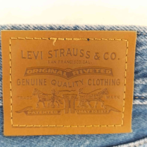 リーバイス Levis BAGGY DAD WIDE LEG PLEATED JEANS バギー ダッド ワイド レッグ プリーツ ジーンズ レディース W25L30
