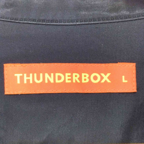 サンダーボックス THUNDERBOX サテンカンフーシャツ メンズ JPN:L
