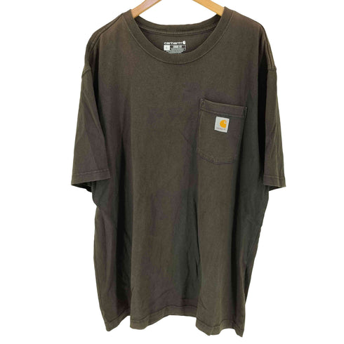 カーハート Carhartt LOOSE FIT HEAVYWEIGHT SHORT-SLEEVE POCKET T-SHIRT ルーズフィット ヘビーウェイト ショート スリーブ ポケット Tシャツ メンズ L