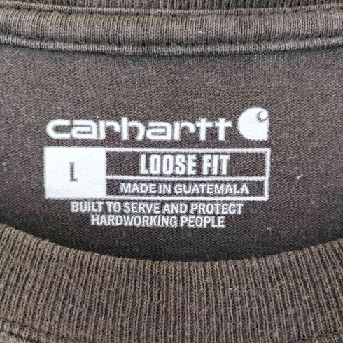 カーハート Carhartt LOOSE FIT HEAVYWEIGHT SHORT-SLEEVE POCKET T-SHIRT ルーズフィット ヘビーウェイト ショート スリーブ ポケット Tシャツ メンズ L